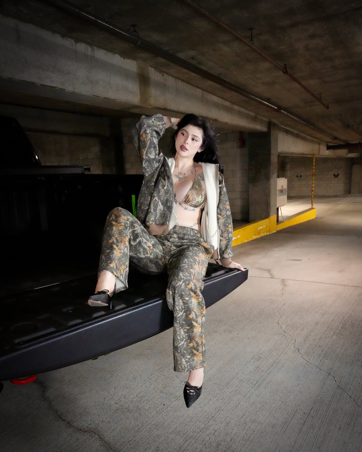 Apex Camo Wide Leg Pant